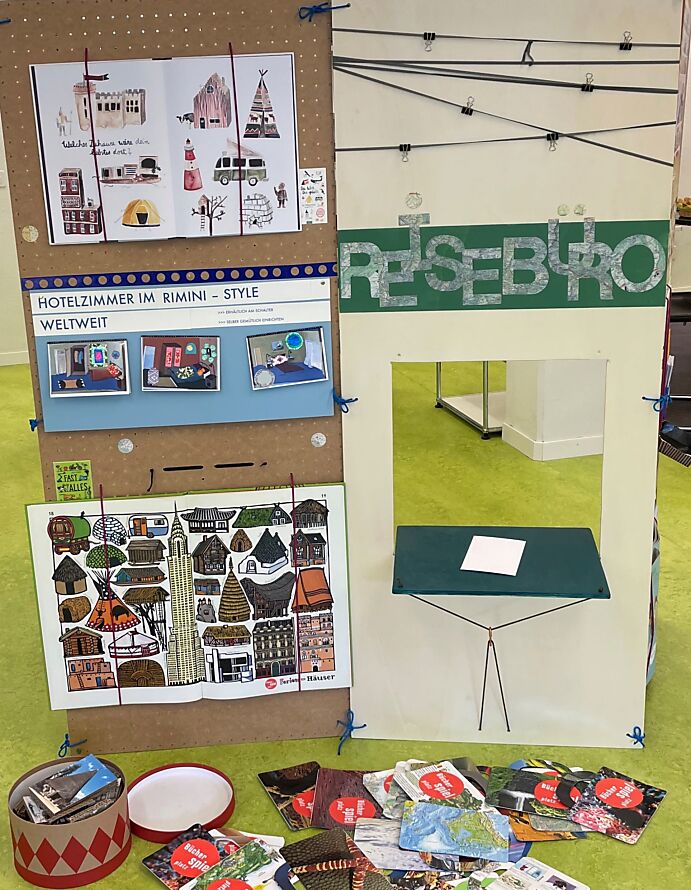 Das Reisebüro in der Stadtbibliothek entdecken (Bild: zVg)